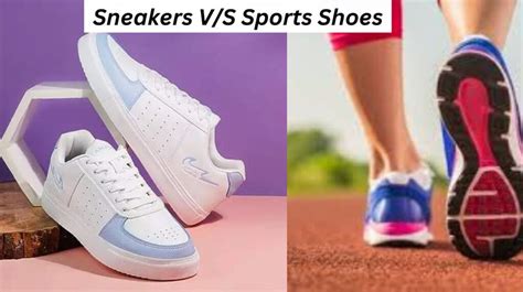 sports shoes and sneakers difference